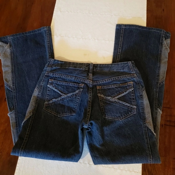 90s Vintage Patchwork Jeans - Picture 9 of 13